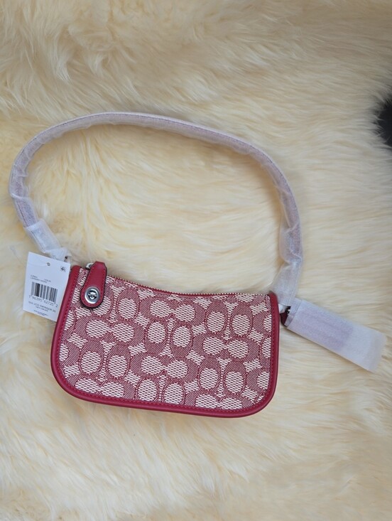 Coach Handbags - Coach Originals Signature Jacquard Swinger 20 Shoulder Bag